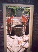 in weesp hebben we voor een klant een historische waterput hersteld